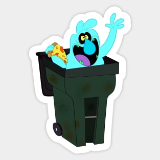 Dumpster Diver Scratch | The Ghost And Molly McGee Sticker